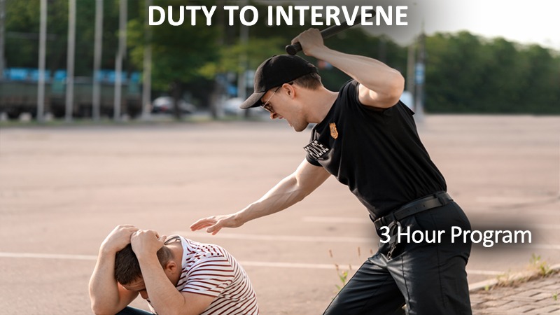 Duty to Intervene - no black bar
